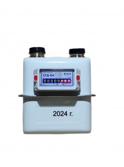 Счетчик газа СГД-G4ТК с термокорректором (вход газа левый, 110мм, резьба 1 1/4") г. Орёл 2024 год выпуска Лиски